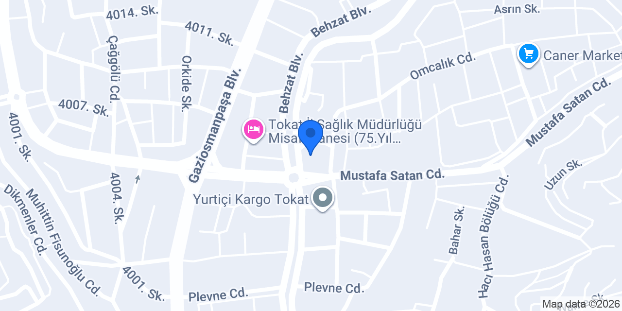 Yücel Nakliyat konumu