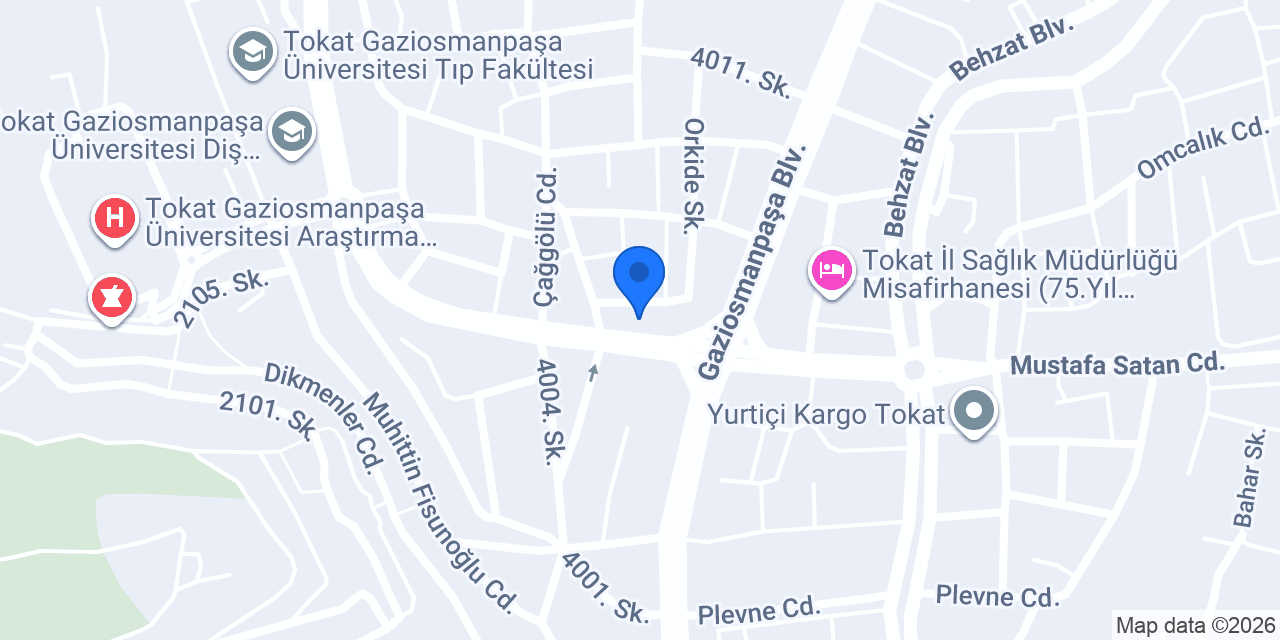 Öz Kardeşler Kasap konumu