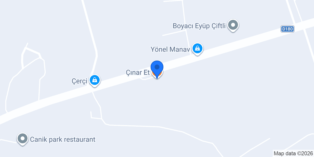 Çınar Et konumu