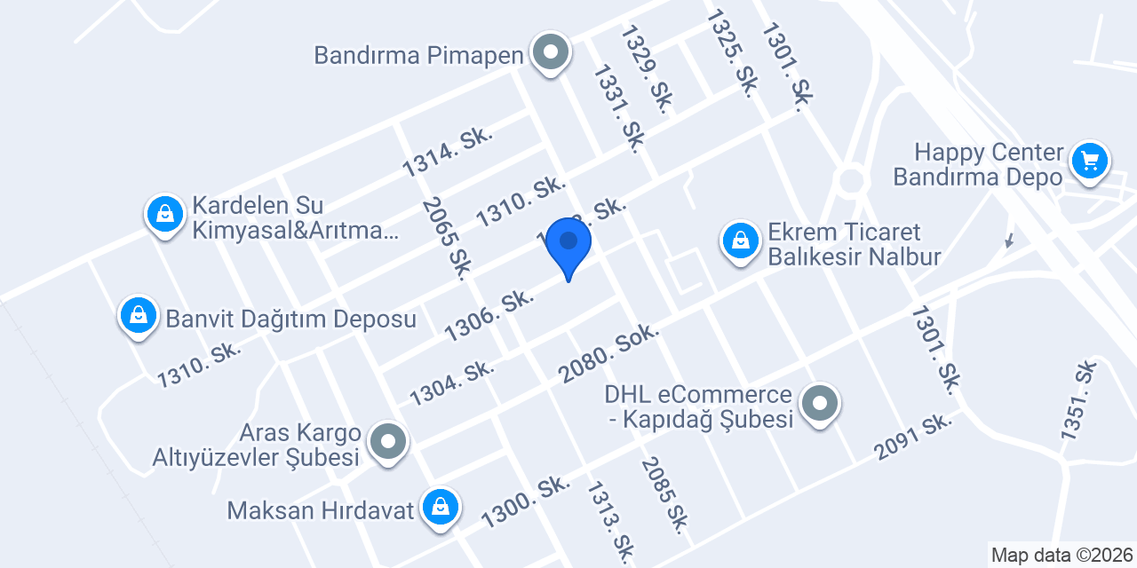 PARTNER KOMPRESÖR BASINÇLI HAVA SİSTEMLERİ TİC.LTD.ŞTİ konumu