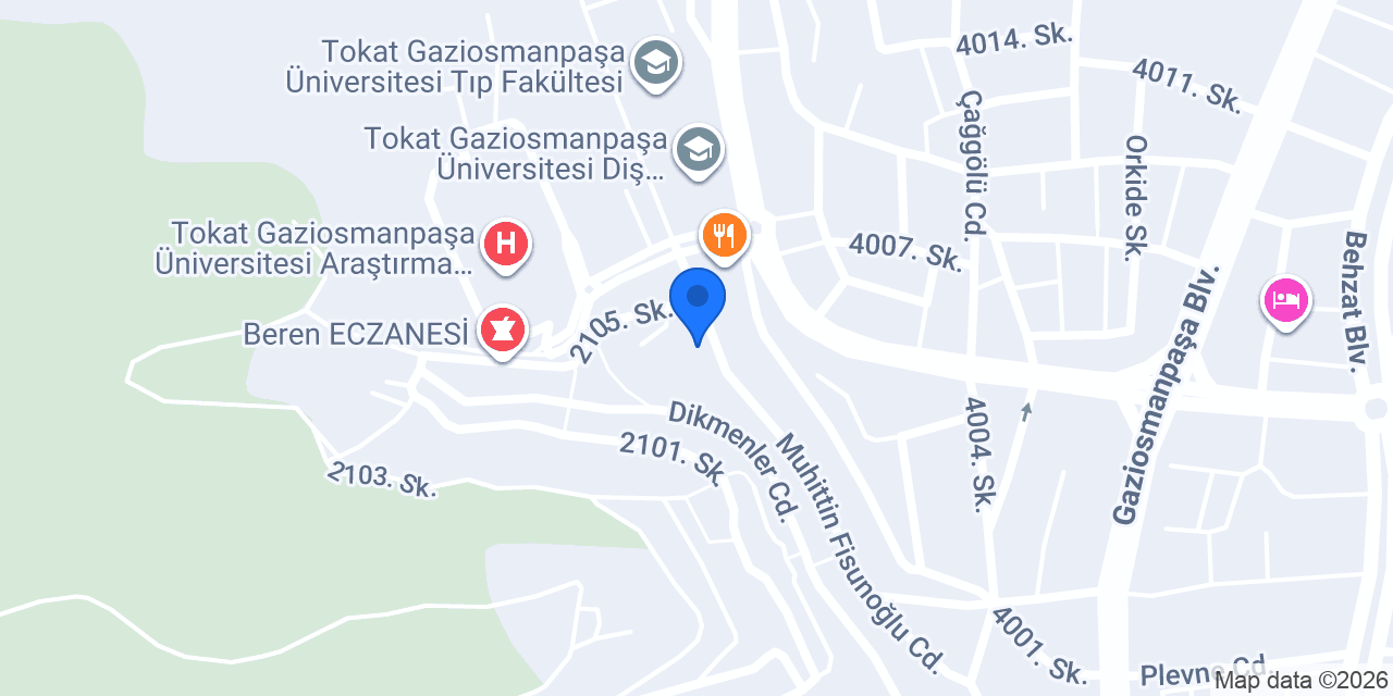 ÜSTÜNDAĞ ECZANESİ konumu
