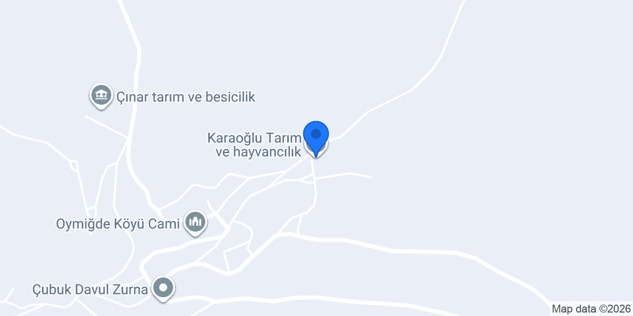 Karaoğlu Tarım ve hayvancılık konumu