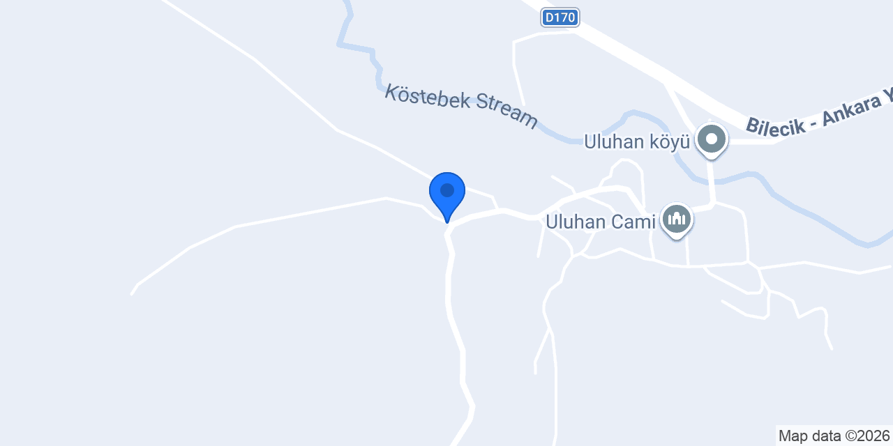 Uluhan Köyü Muhtarlığı konumu