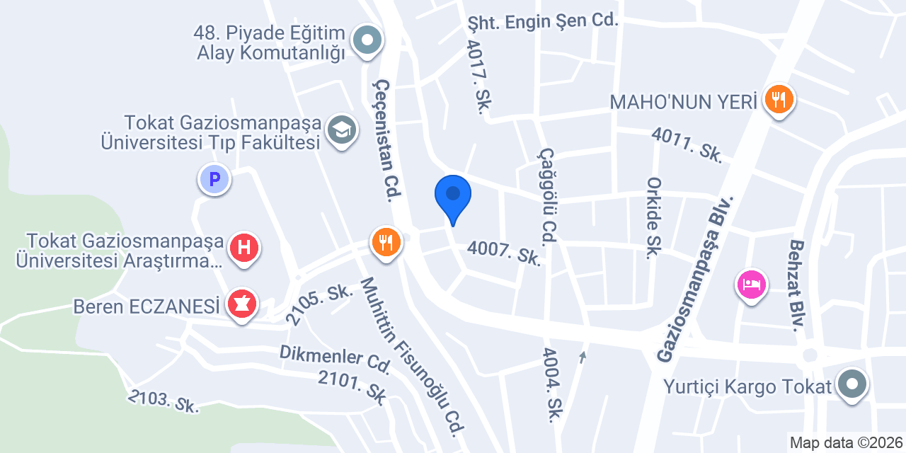 Marjinal Bayan Kuaförü konumu