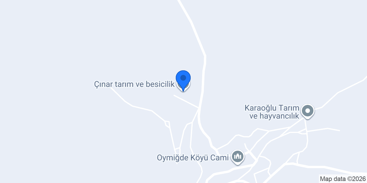 Çınar tarım ve besicilik konumu