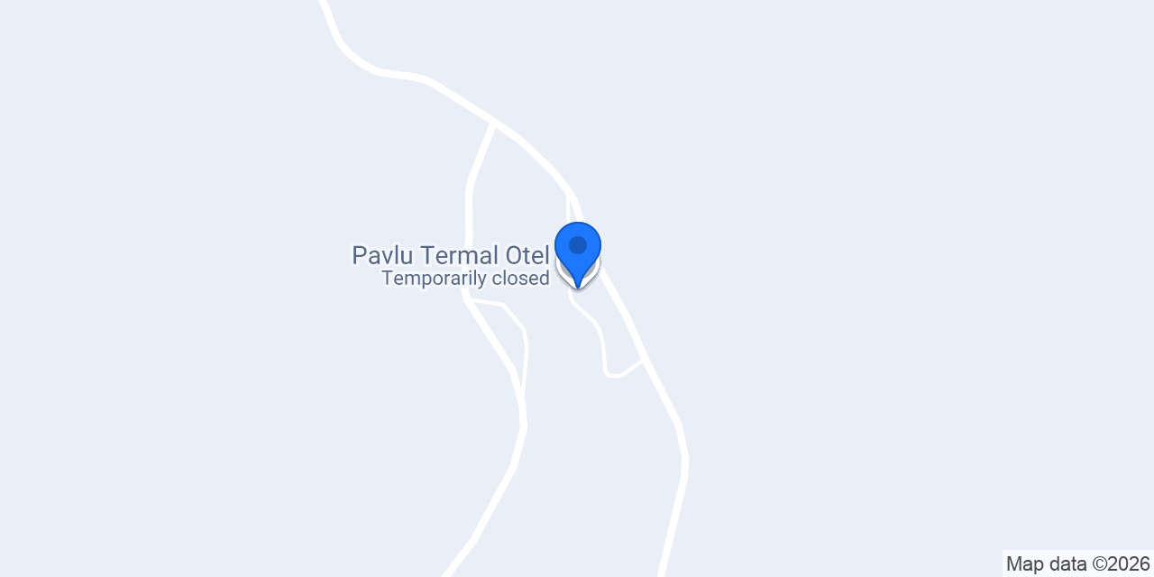 Pavlu Termal Otel konumu