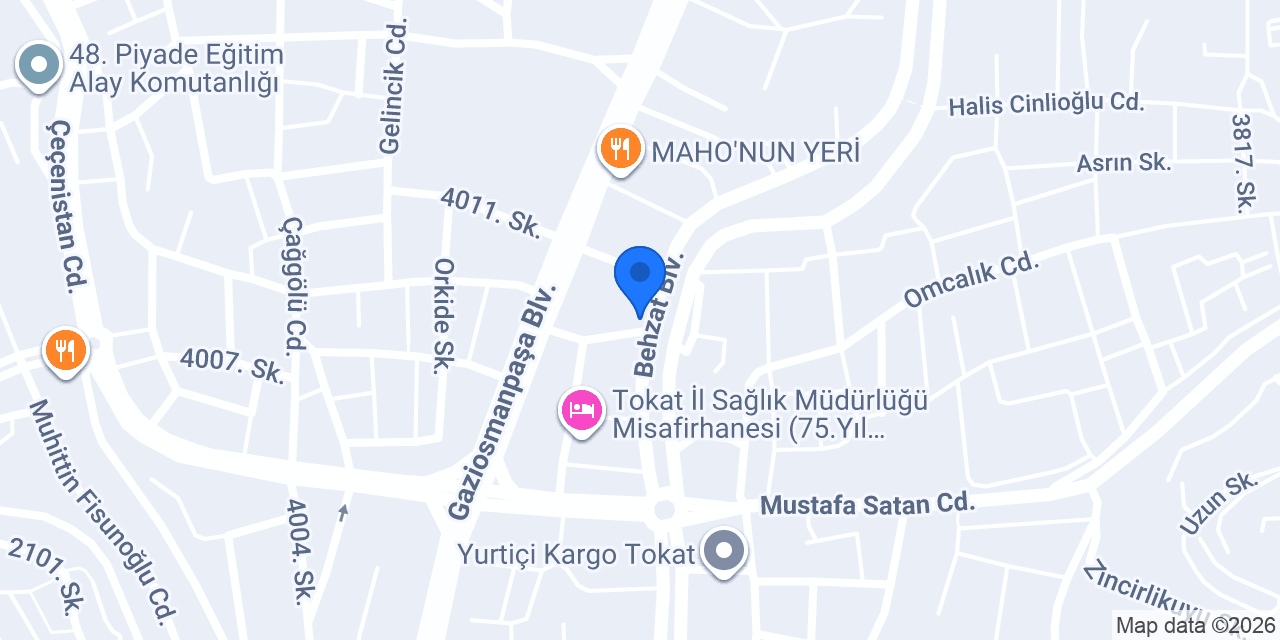 ATLAS OTEL konumu