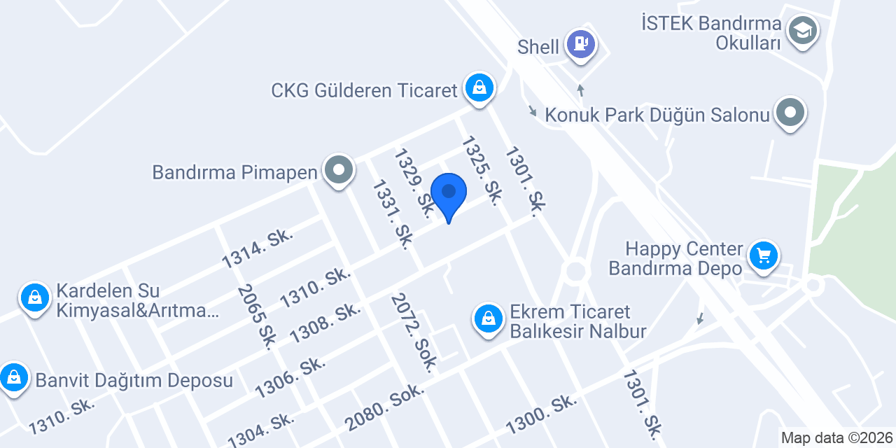 Miraç Nakliyat konumu