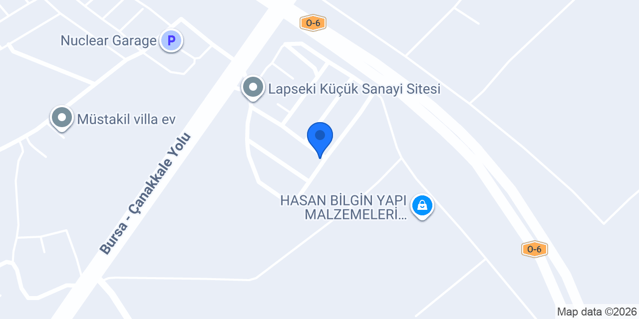 Çanakkale İş Makinaları konumu