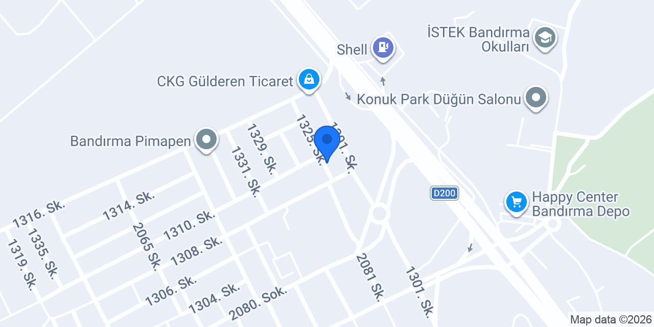 Ege Ulaşım Bandırma Acentesi konumu