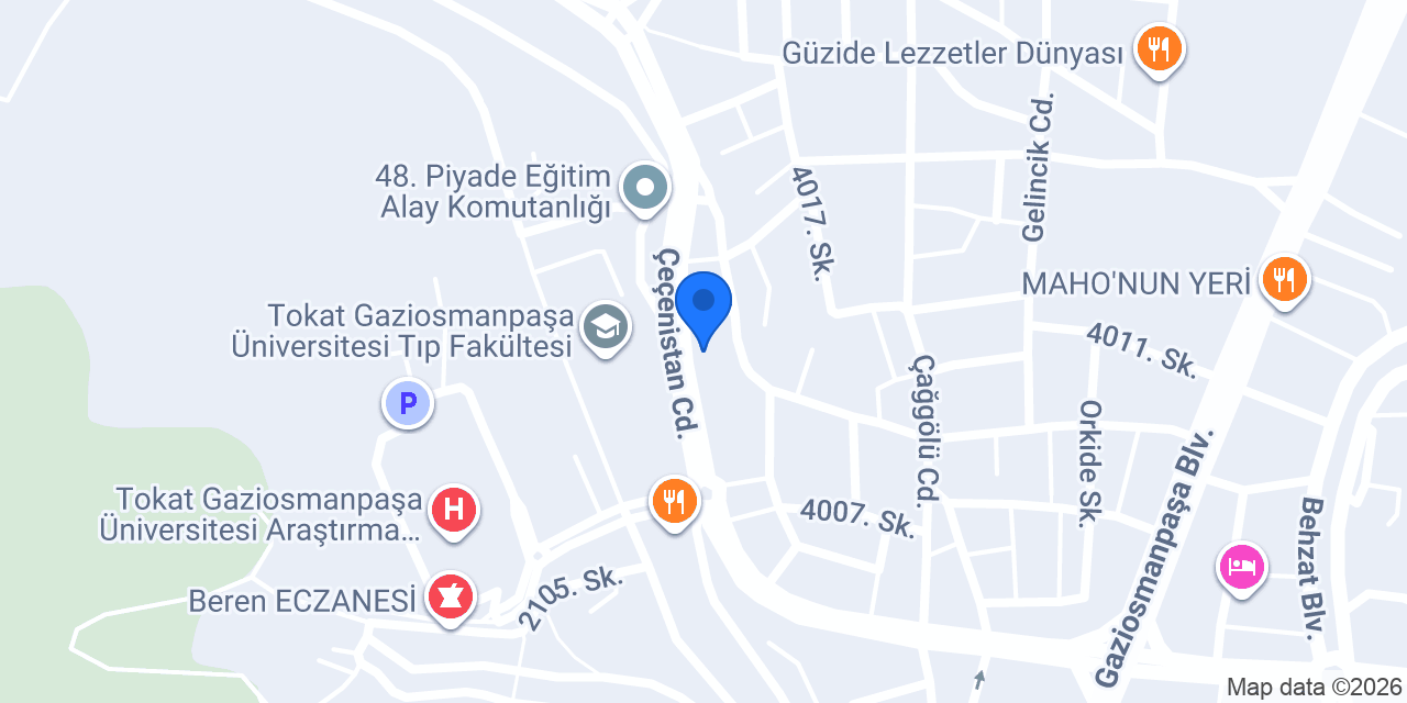 Melek Eczanesi konumu
