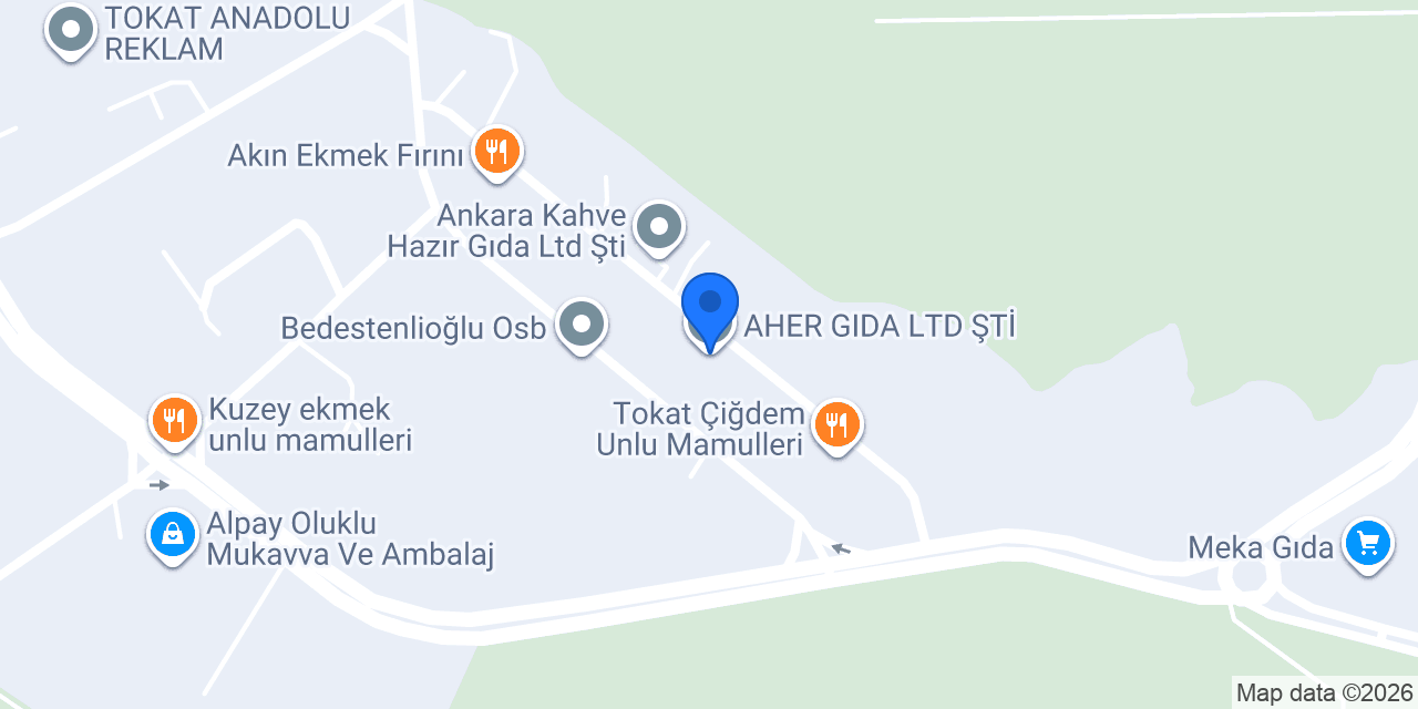 AHER GIDA LTD ŞTİ konumu