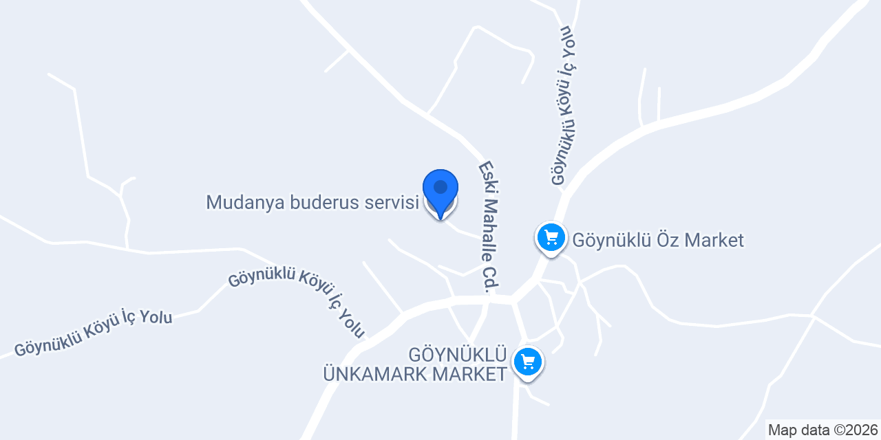 Mudanya buderus servisi konumu