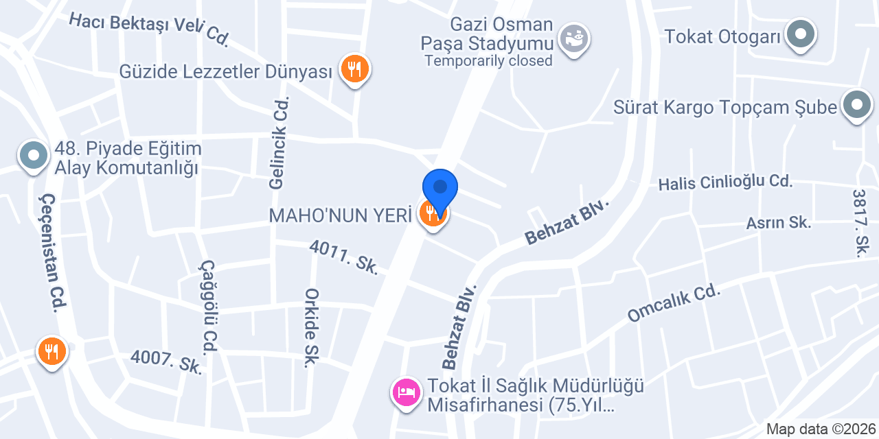 Cansu Mobilya Hobi Ahşap konumu