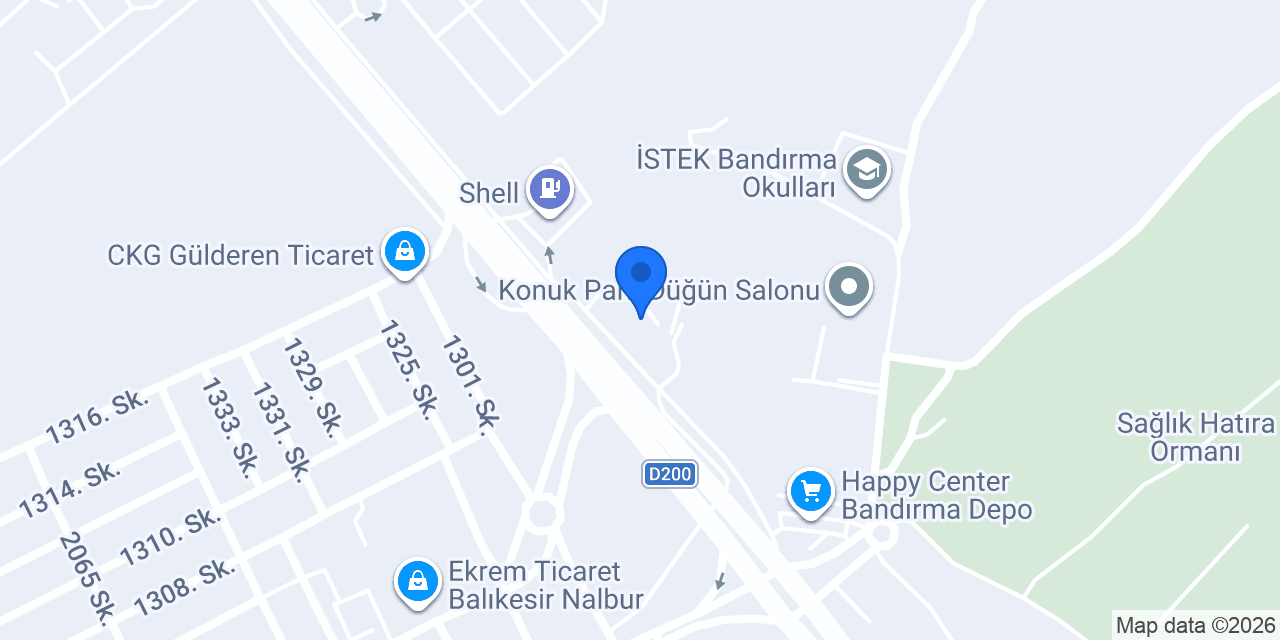 Artı Halı Yıkama konumu