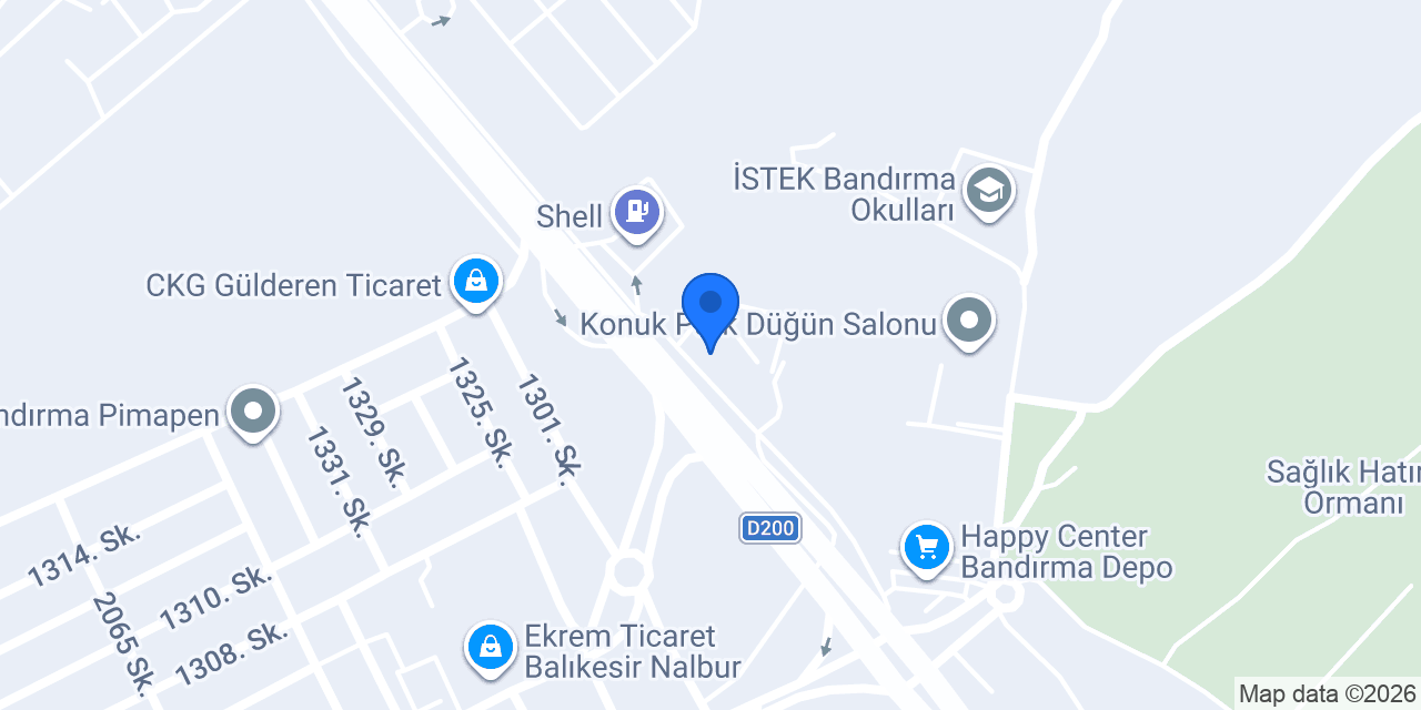 Bandırma Doğuş Yemek konumu