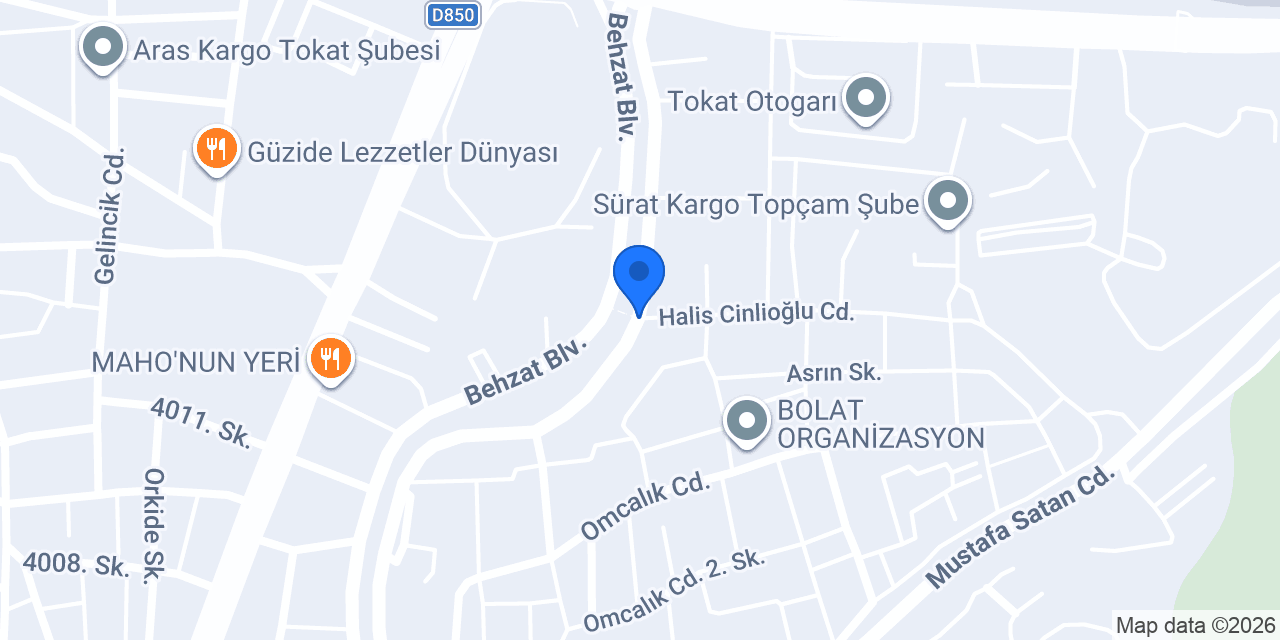 Class Oto Lastik konumu