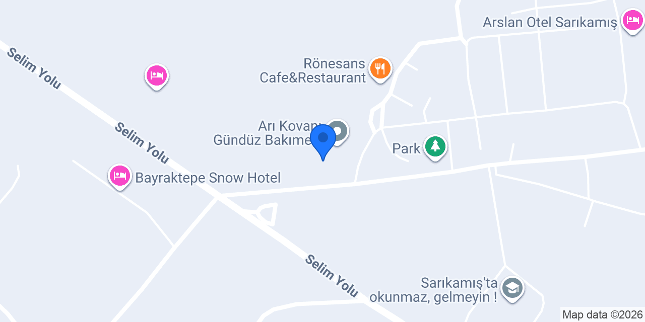 Snow Life Hotel Sarıkamış konumu