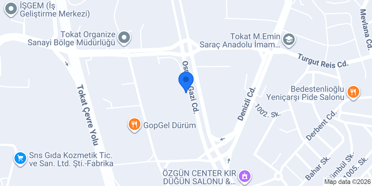 Kılıçarslan Demir Çelik konumu