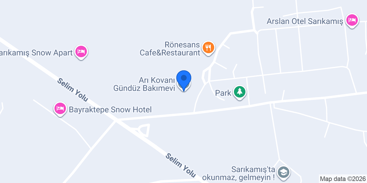 Arı Kovanı Gündüz Bakımevi konumu