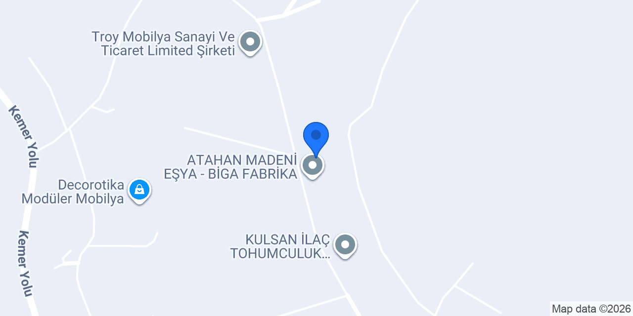 Ayza Dekoratif Mobilya San.Tic.Ltd.Şti. konumu