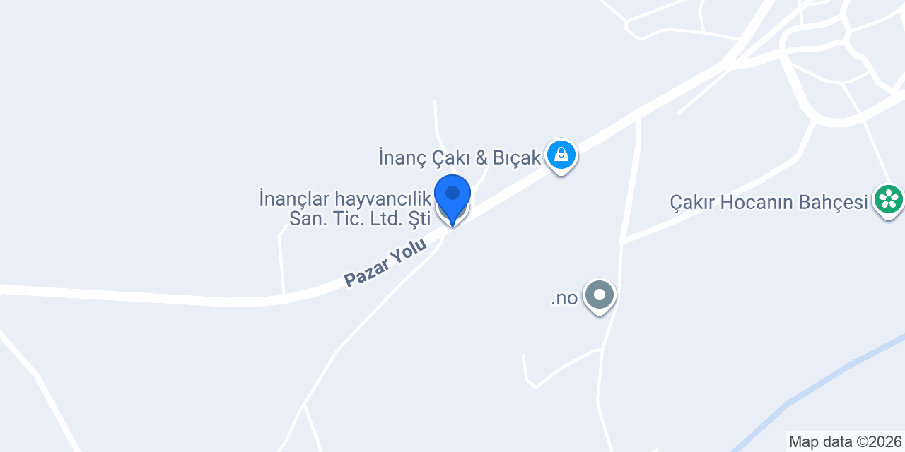 İnançlar hayvancılik San. Tic. Ltd. Şti konumu