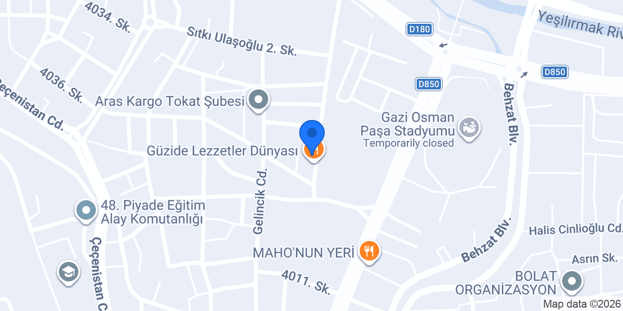 Nido dondurma tatlı konumu