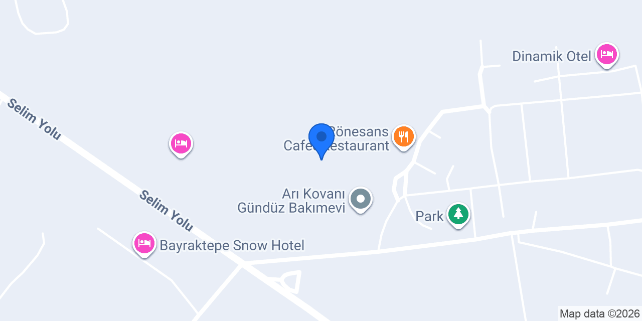 Karakurt Otel konumu