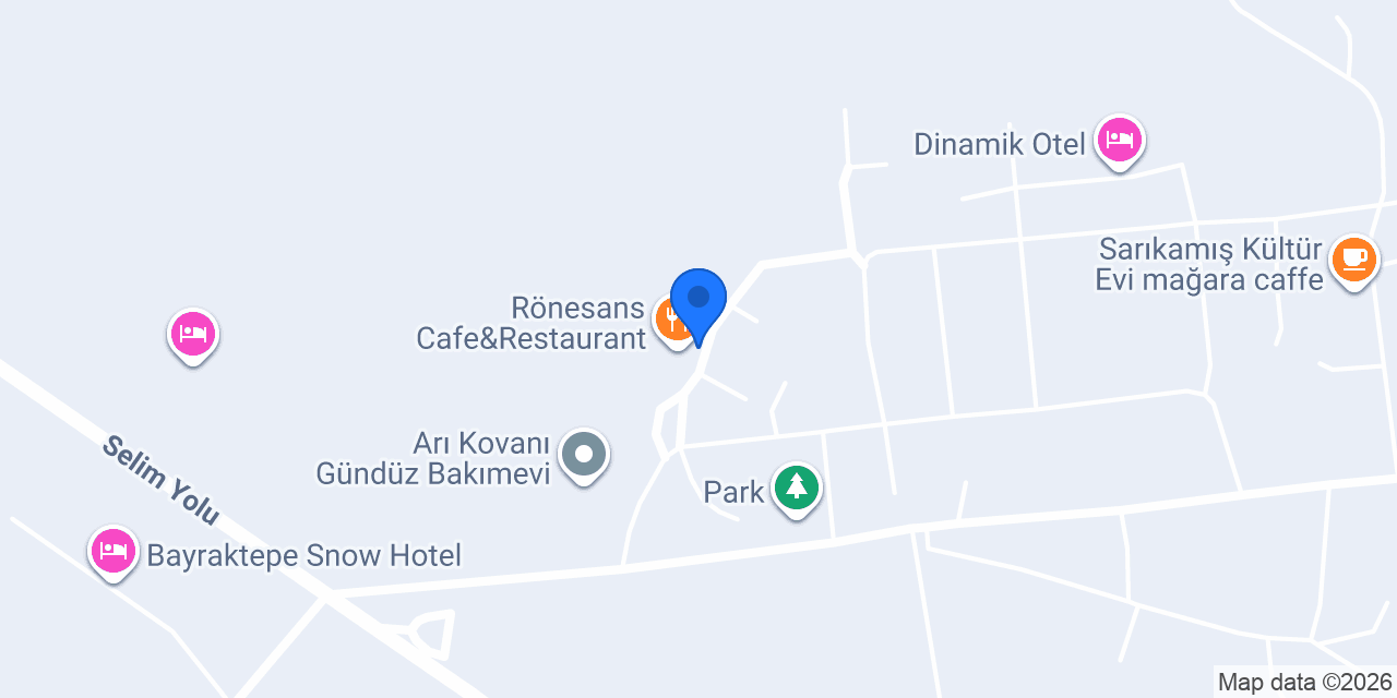 Çiğköftem Sarıkamış Şubesi konumu
