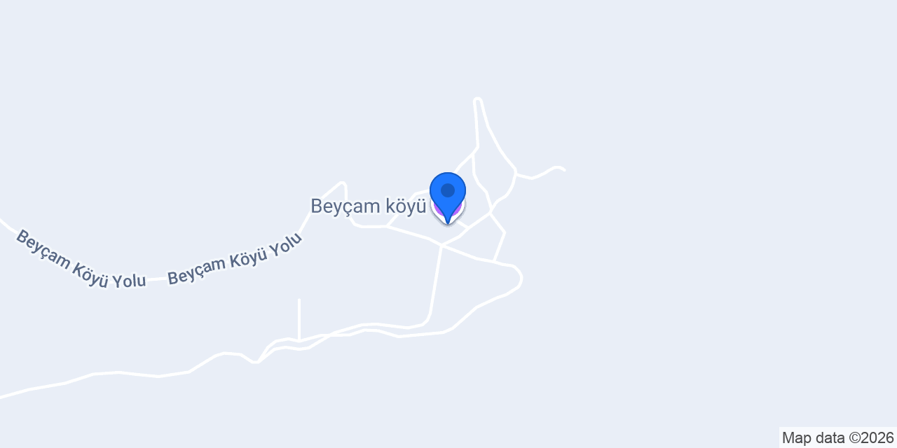 Beyçam köyü konumu