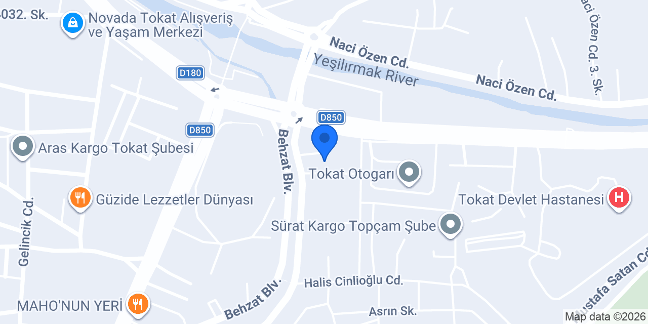RENK OPTİK (OTOGAR) konumu