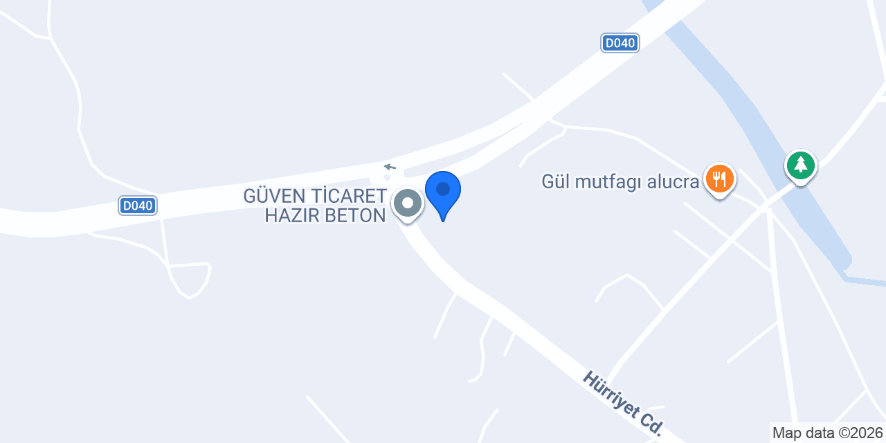 Yurtsever Çiftliği konumu