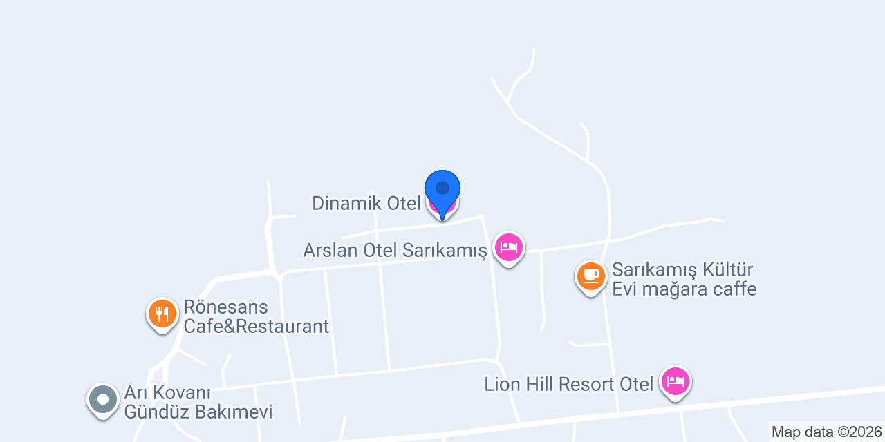 Dinamik Otel konumu