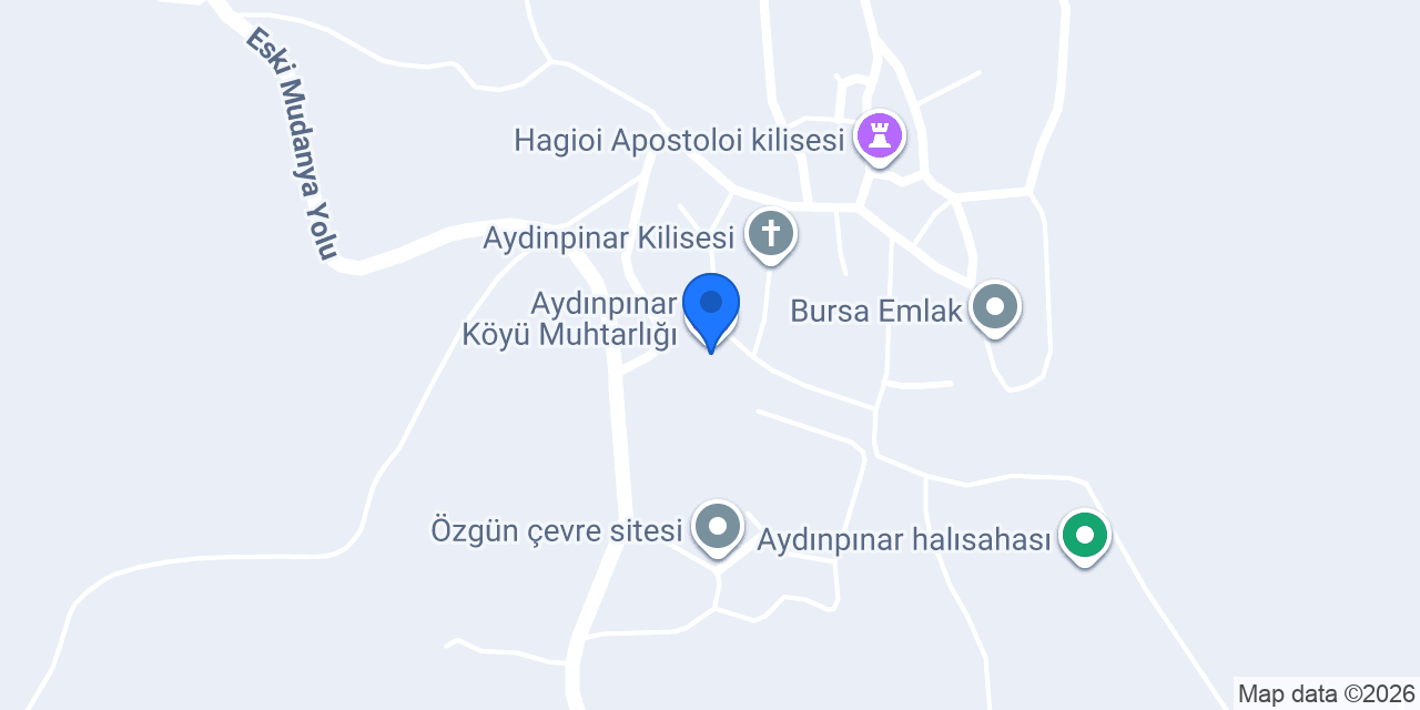 Aydınpınar Köyü Muhtarlığı konumu