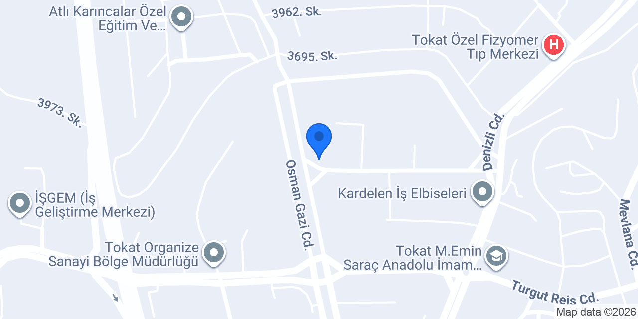İLHAN İYİER ÇELİK YAPI A.Ş. konumu