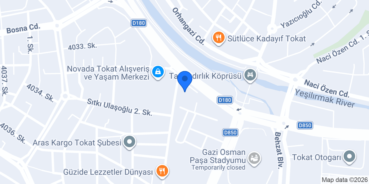 Faruk Mobilya konumu