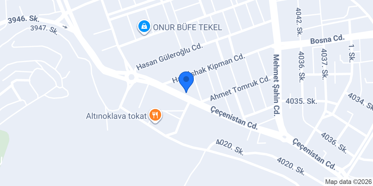 Marshall - Basdinç Ticaret konumu