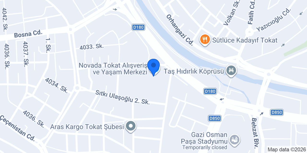 Atasun Optik konumu