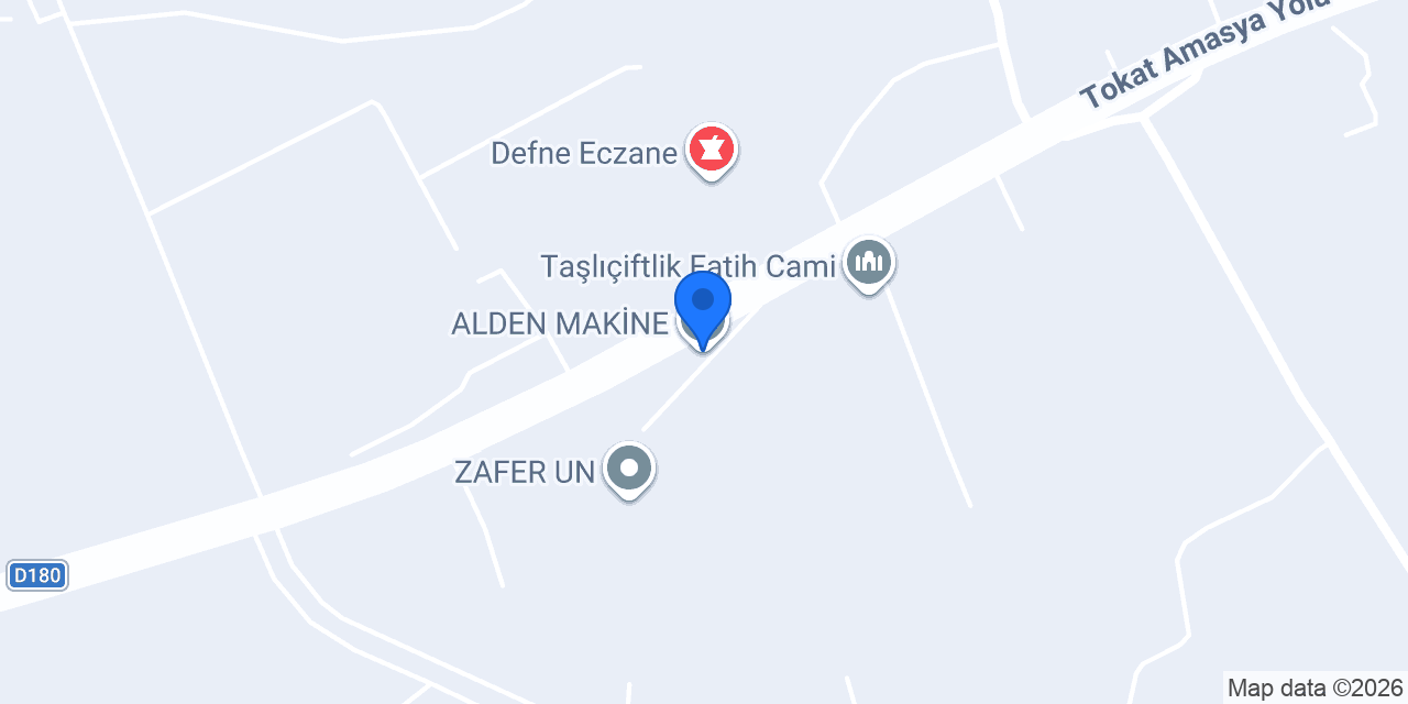 ALDEN MAKİNE konumu