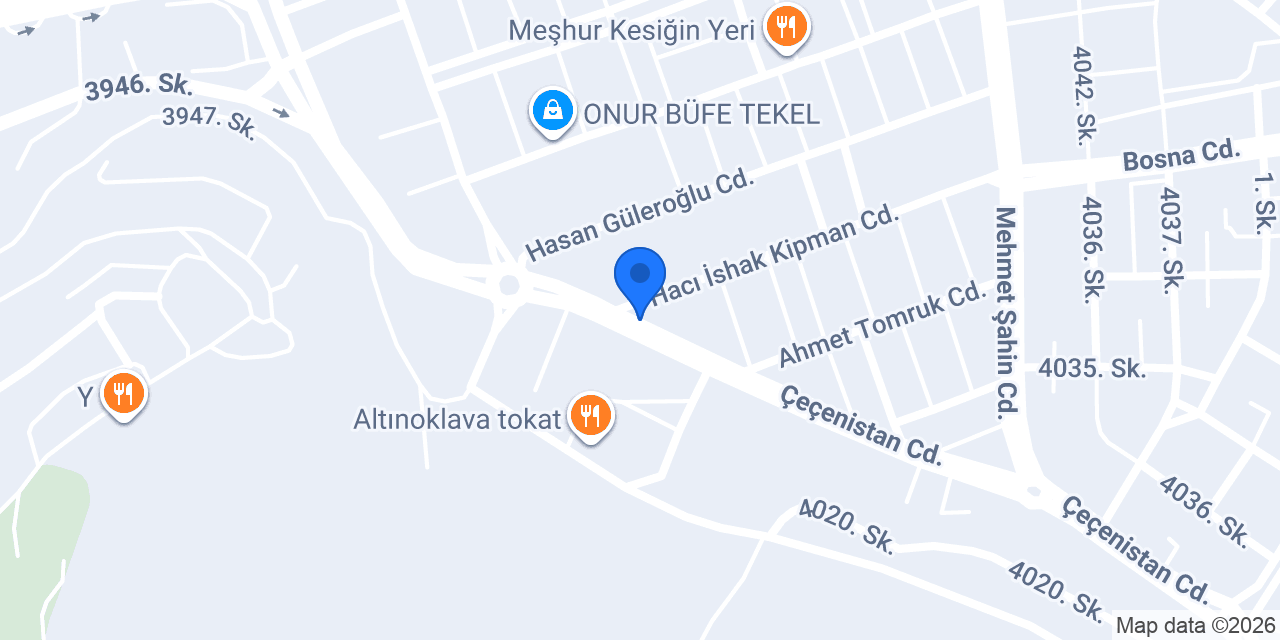 Tugip Mobilya konumu
