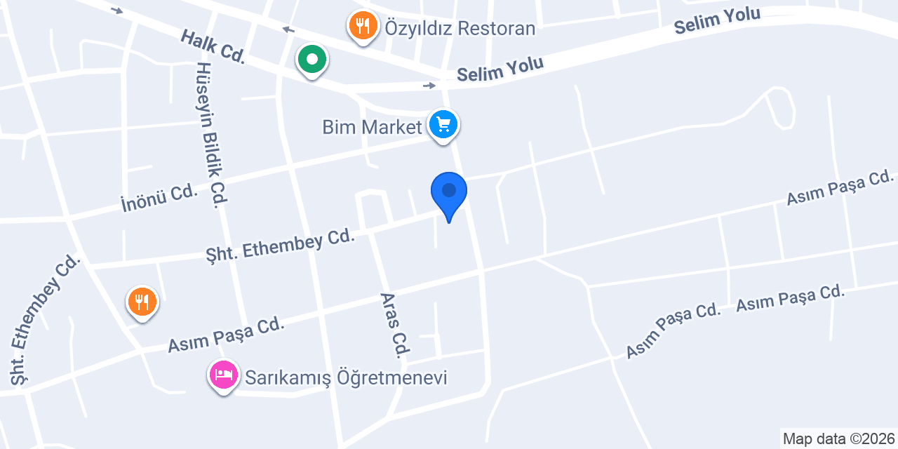 Akçay Mühendislik Baymak Yetkili Servisi konumu