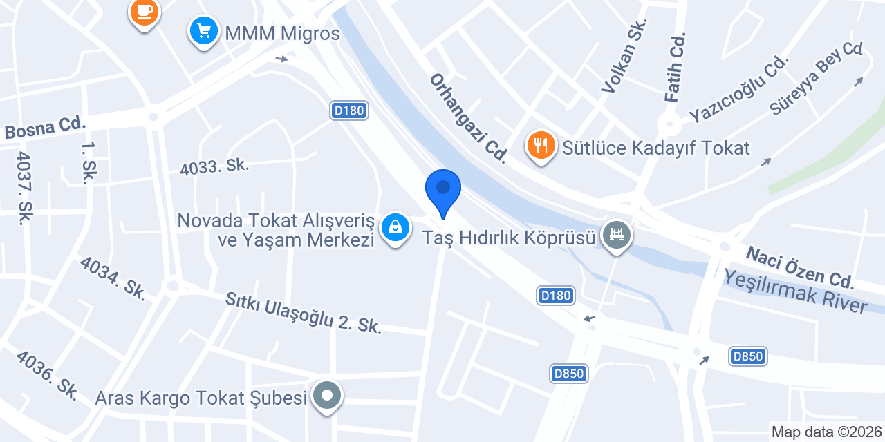 Karaca konumu