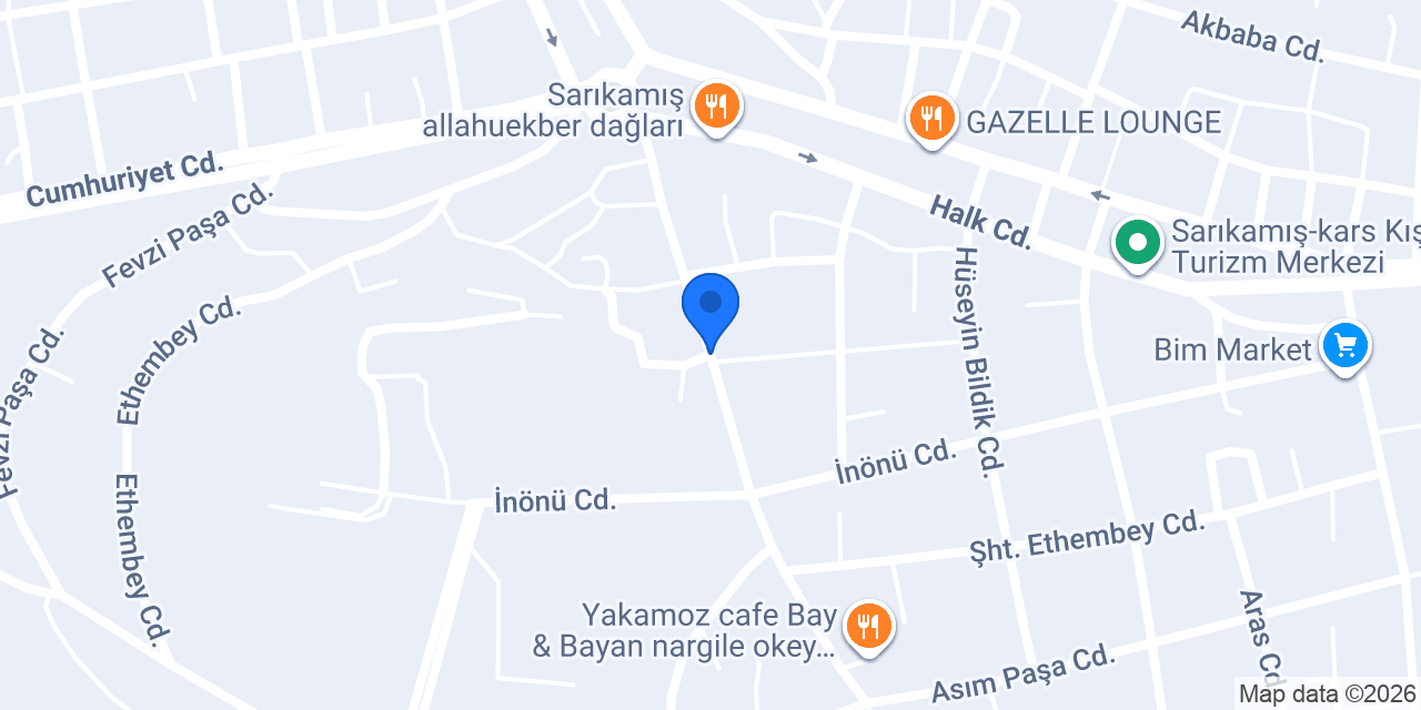 Ayışığı cafe konumu