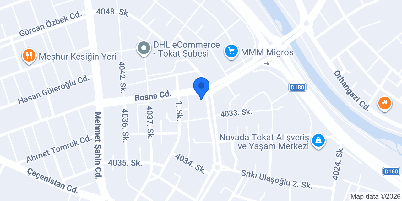 Atolye Coffee konumu