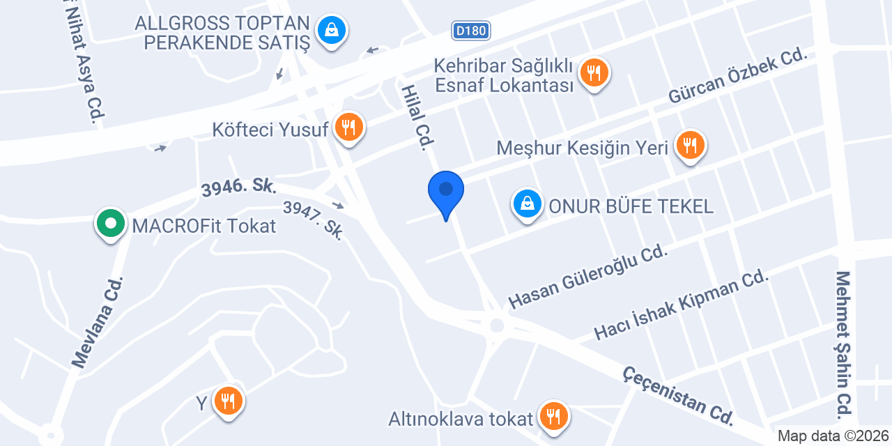 Aksoy Yapı Market konumu