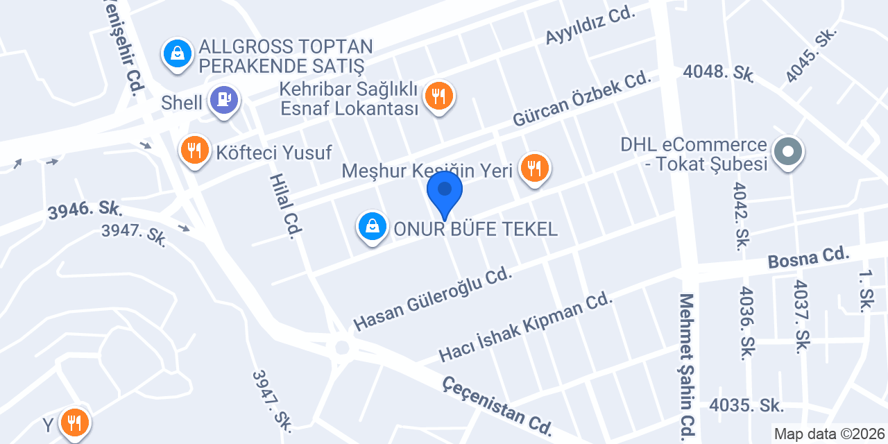 Çabuk Elektrik Bobinaj konumu