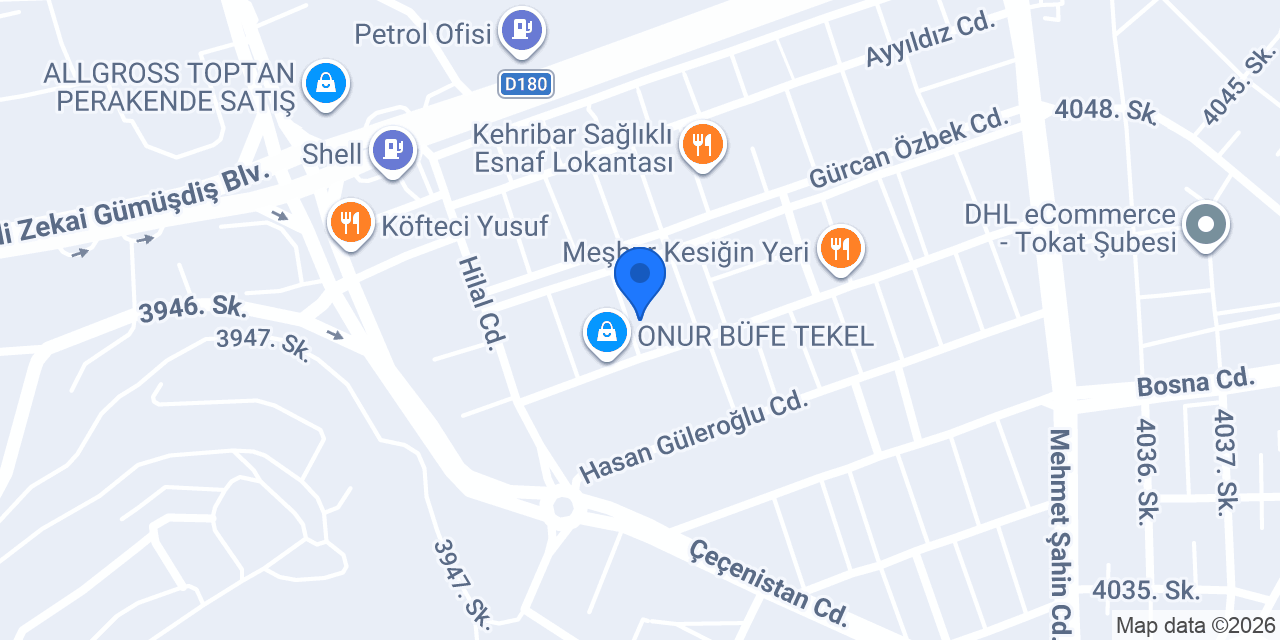 ÇELİK OTO SERVİCE konumu
