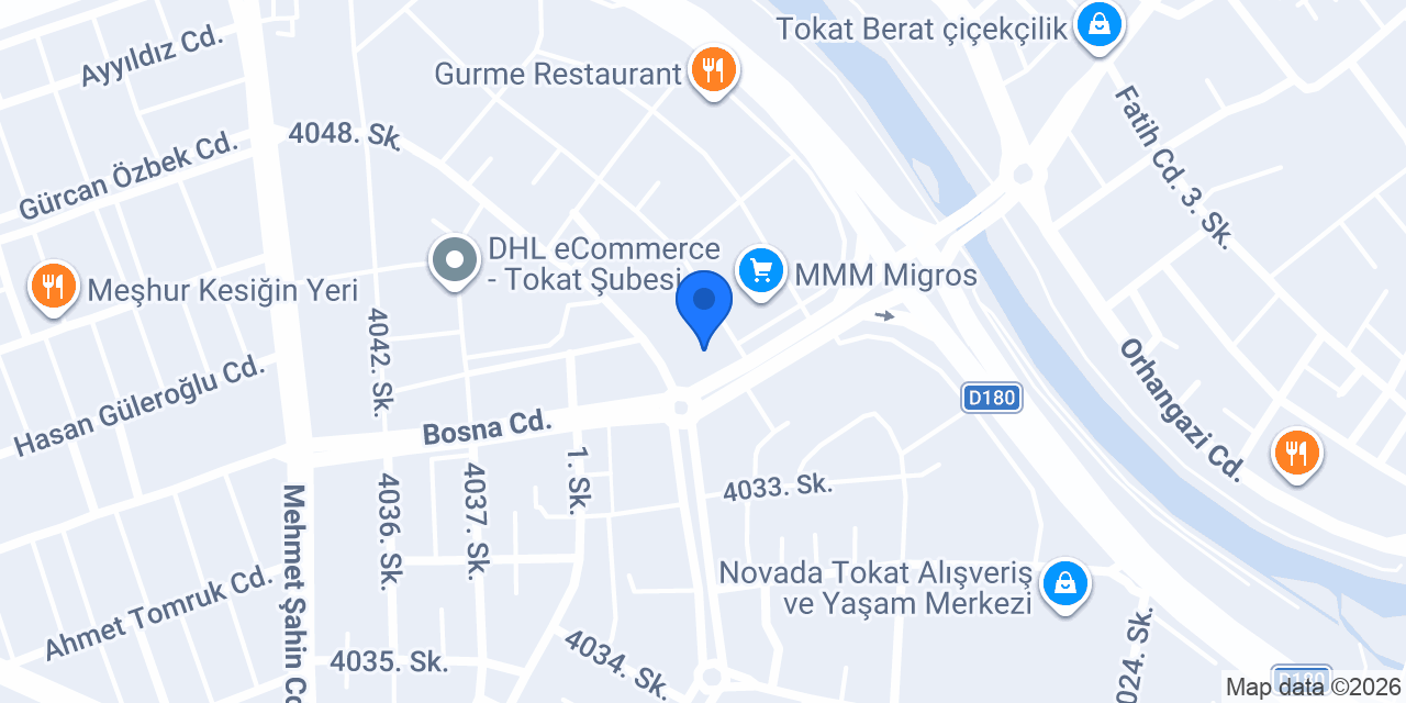 Gökçe Parke konumu