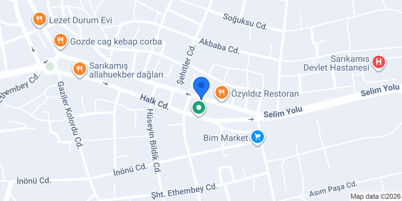 Tatlıcı Gökhan Usta konumu