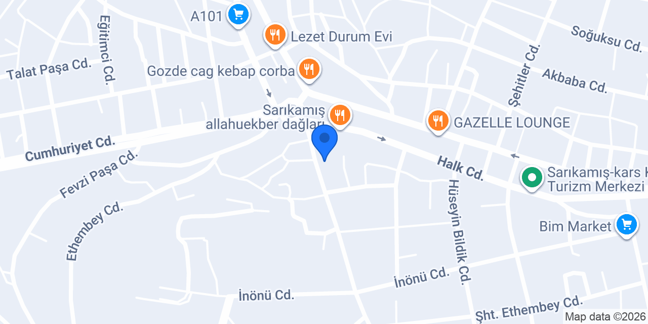 Köfteci Nihat Usta konumu